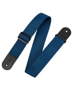 Levy's 2 inch Single Tone Series Polypropylene Guitar Strap - Navy