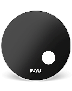 Evans BDRONX EQ3 Onyx Resonant Bass Drumhead - Choose Size