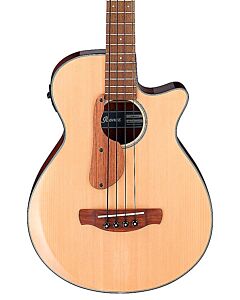 Ibanez AEGB30E Acoustic Electric Bass Guitar - Natural Gloss