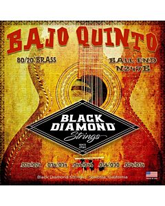 Black Diamond 80/20 Brass Ball End Bajo Quinto Strings