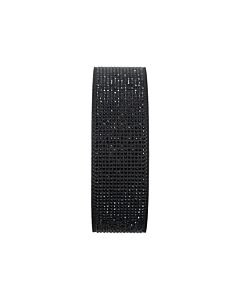 Alucinico Black Rhinestone Guitar Strap
