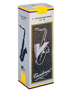 Vandoren V12 Tenor Saxophone Reeds - 5-Pack - Choose Strength