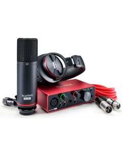 Focusrite Scarlett Solo 3rd Generation USB Audio Interface Bundle