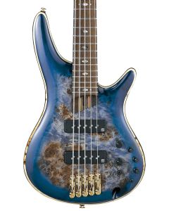 Ibanez SR2605CBB - 5 String Electric Bass Guitar - Cerulean Blue Burst