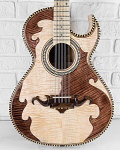 E.Pasaye Bajo Quinto M1 Maple Single Cutaway Natural with SKB Hard Case and Pick-up