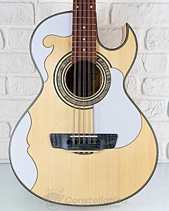 E.Pasaye Bajo Quinto S1 Spruce Single Cutaway Natural with SKB Hard Case and Pick-up
