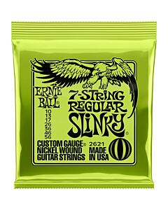 Ernie Ball Regular Slinky Nickel Wound 7-String Electric Guitar Strings - 10-56 Gauge