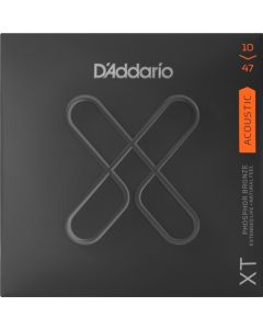 D'Addario XTAPB1047 Phosphor Bronze Extra Light Coated Acoustic Guitar Strings