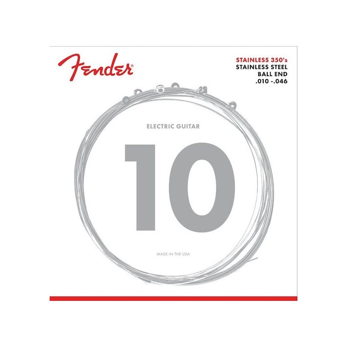 Fender 350R Stainless Steel Regular Electric Guitar Strings