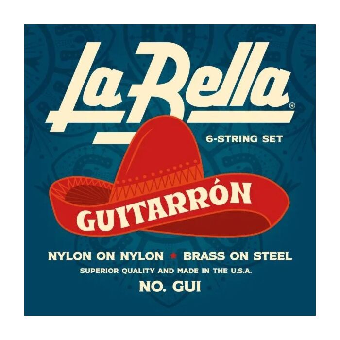 La Bella GUI Guitarrón 6-String Set
