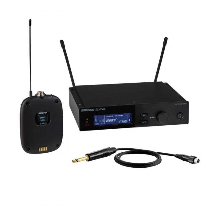 Shure SLXD14+ Digital Wireless Bodypack System - G57