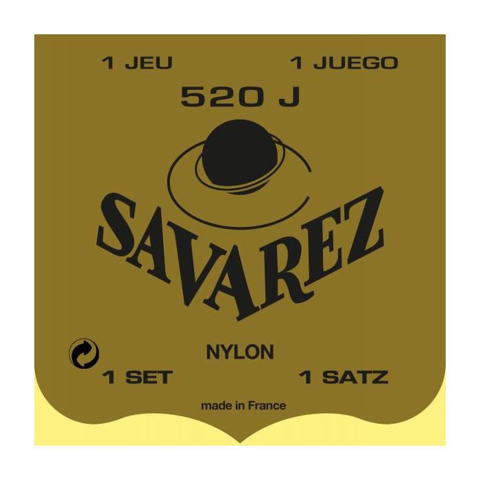 Savarez 520J Super High Tension - Set of 6 Nylon Classical Guitar Strings