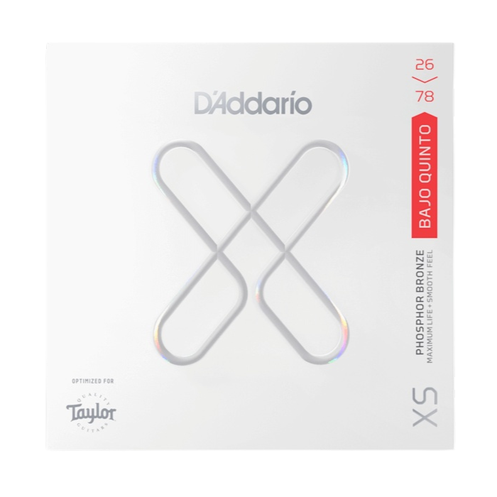 D'Addario Phosphor Bronze Medium Coated Bajo Quinto Strings