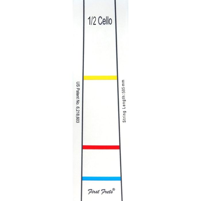 Don't Fret Cello Fingerboard marker - Choose Size