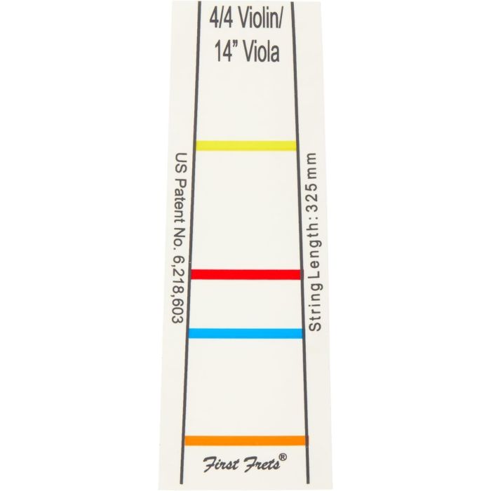 Don't Fret Violin Fingerboard marker - Choose Size