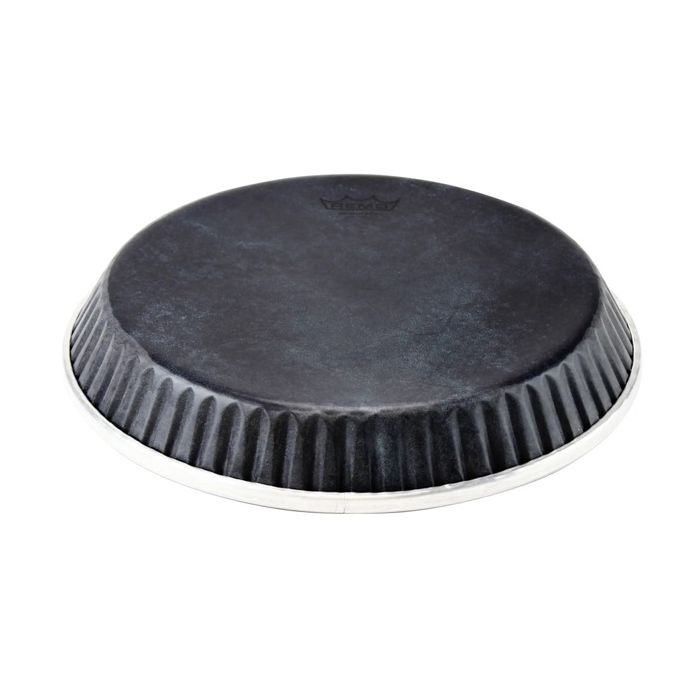 Remo Symmetry Skyndeep D4 Conga Drumhead - Black Calfskin Graphic