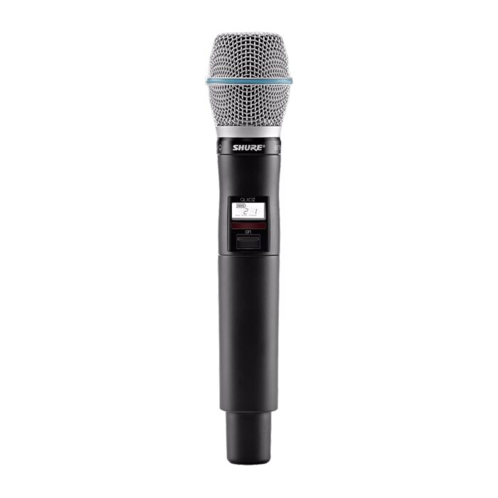 Shure QLXD2/B87A Handheld Transmitter with Beta 87A Capsule