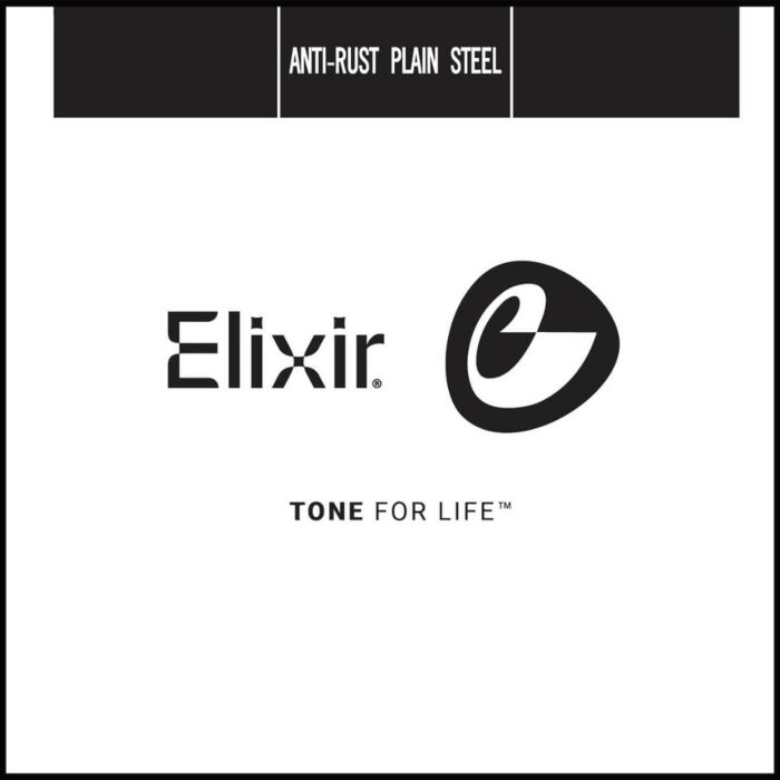 Elixir Anti-Rust Plain Steel Acoustic/Electric Single String - Choose Gauge
