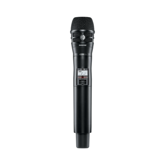 Shure QLXD2/K8B Handheld Transmitter with KSM8 Capsule