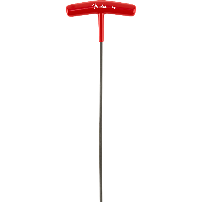 Fender Truss Rod Adjustment Wrench "T-Style" - 1/8" - Red