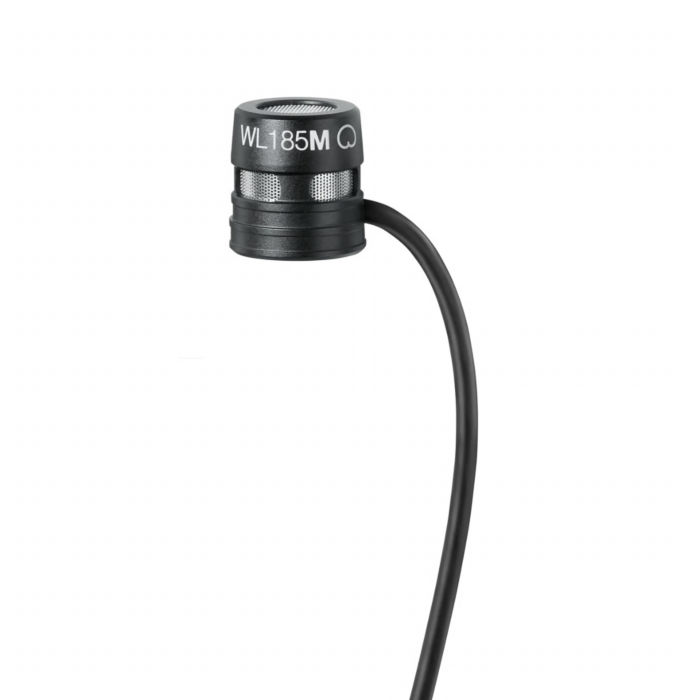 Shure WL185M Low-profile Cardioid Lavalier Microphone