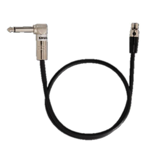Shure WA304 Instrument Cable for Wireless Bodypacks