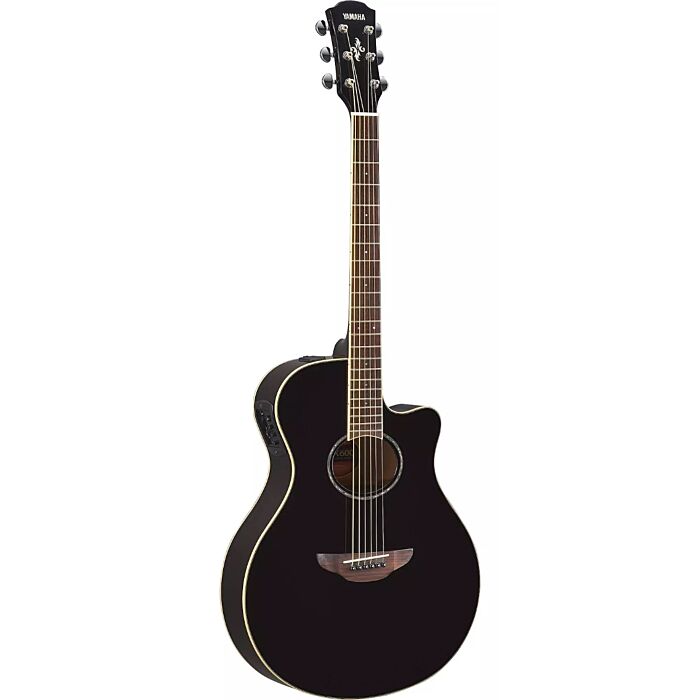 Yamaha APX600 Thinline 6 String Acoustic Electric Guitar - Black