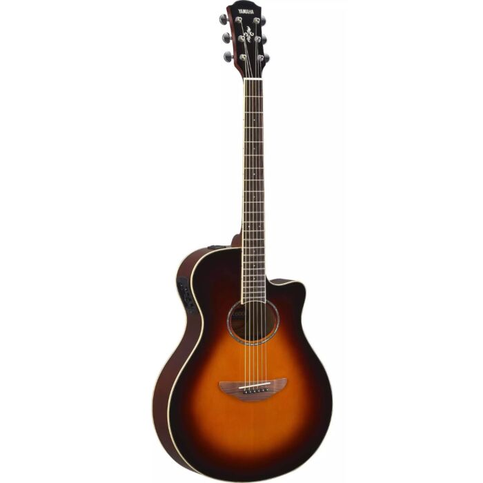 Yamaha APX600 Thinline 6 String Acoustic Electric Guitar - Old Violin Sunburst