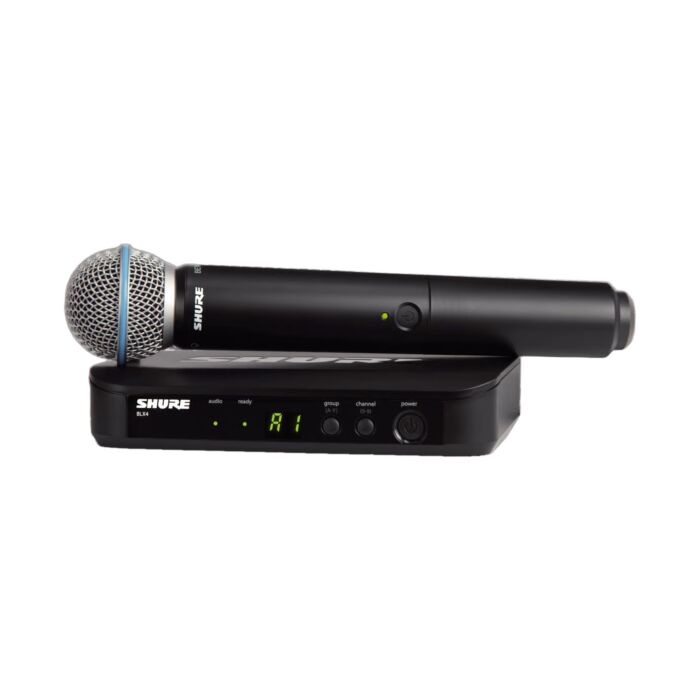 Shure BLX24/B58 Handheld Vocal Microphone Wireless System - H9 Band