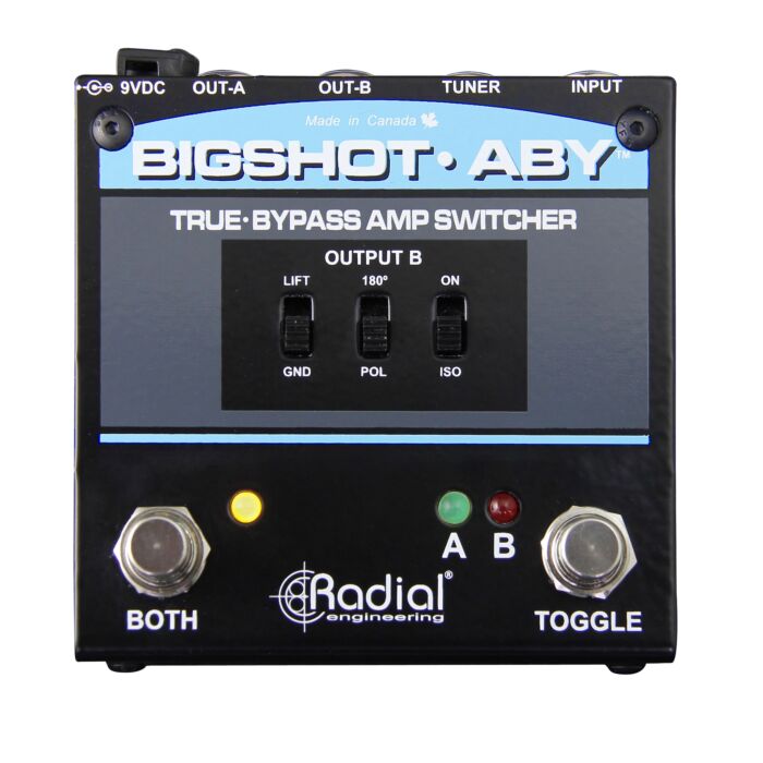 Radial BigShot Passive ABY True-Bypass Amp Switcher