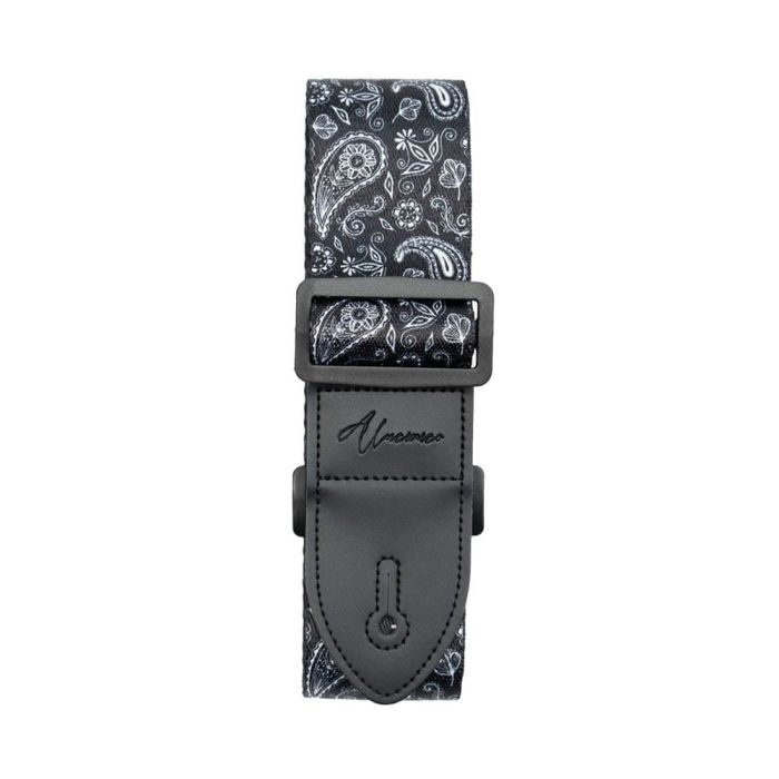 Alucinico Black Paisley Guitar Strap
