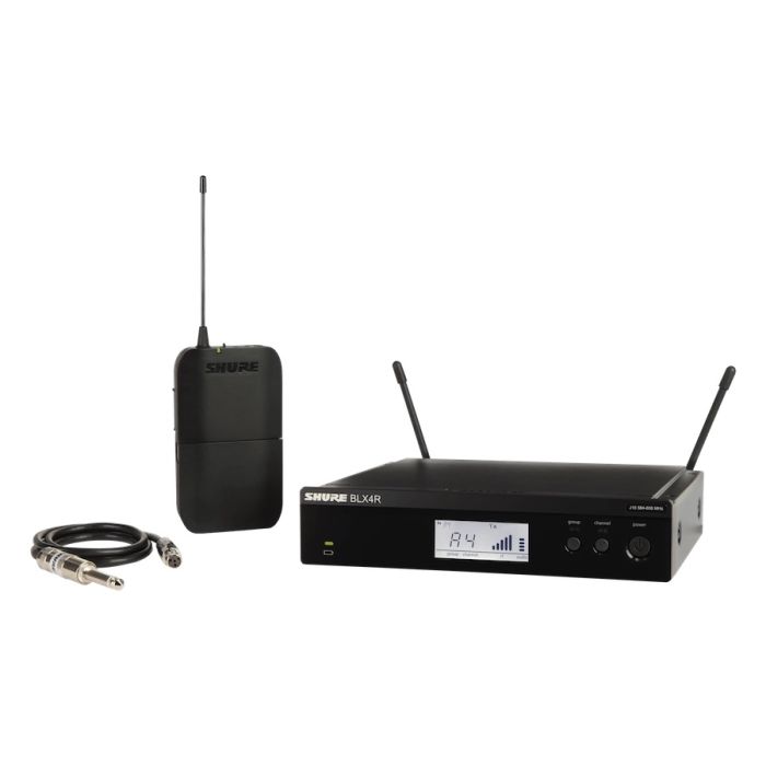 Shure BLX14R Wireless Rackmount System with BLX1 Bodypack for Guitarists