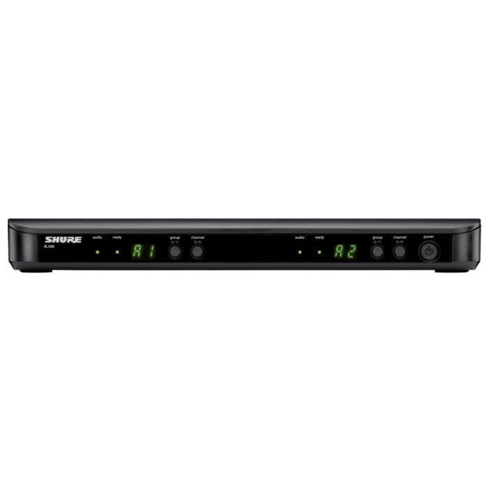 Shure BLX88 Dual Wireless Receiver for BLX Wireless System 
