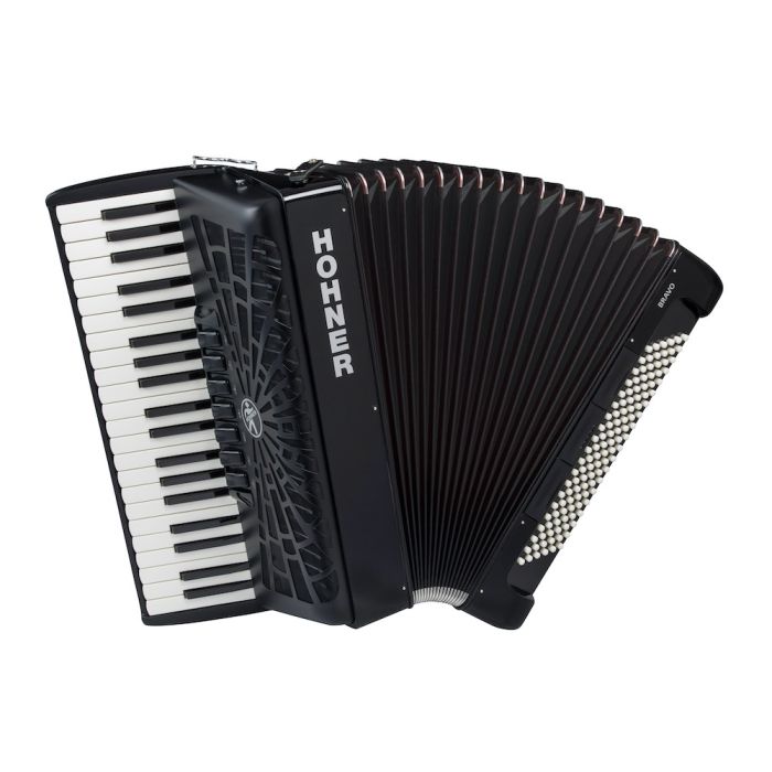Hohner Bravo III 120 Chromatic Piano Accordion - Black