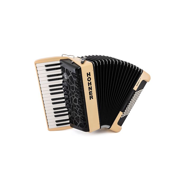 Hohner Bravo myColor III 72 Chromatic Piano Key Accordion - Earth