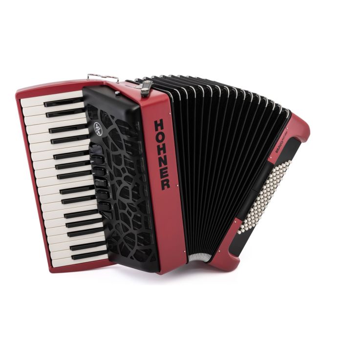 Hohner Bravo myColor III 72 Chromatic Piano Key Accordion - Sunset