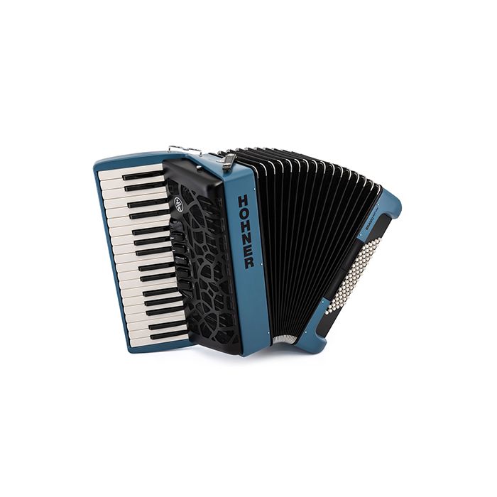 Hohner Bravo myColor III 72 Chromatic Piano Key Accordion - Water
