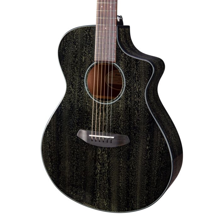 Breedlove ECO Rainforest S Concert Black Gold CE African Mahogany - 6 String Acoustic Electric
