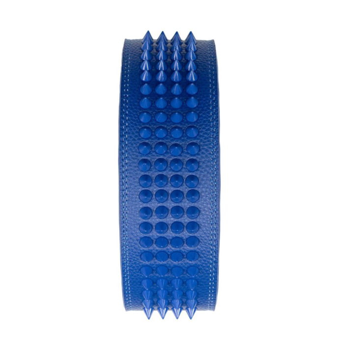 Alucinico Dark Blue Studded Guitar Strap