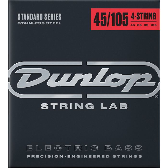 Dunlop DBS45105 Standard Series Stainless Steel Long Scale Bass Guitar Strings
