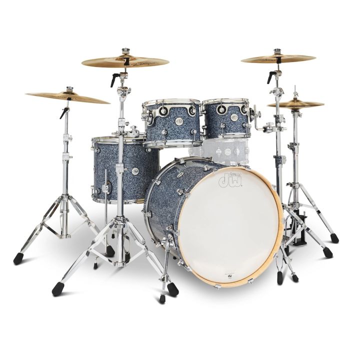 Drum Workshop DDFP2214BG Design Series Limited Edition 4-Piece Shell Pack - Blue Granite