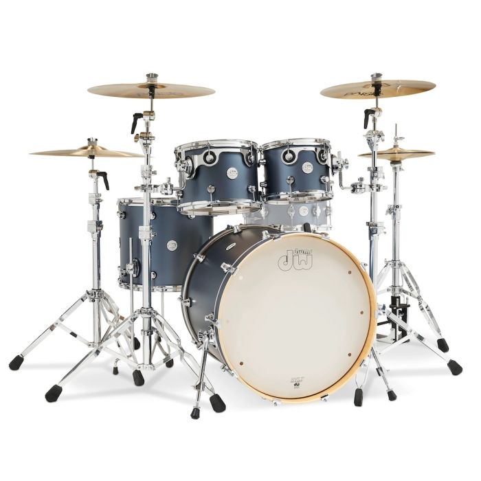 Drum Workshop DDLM2214BS Design Series 4-Piece Shell Pack - Blue Slate