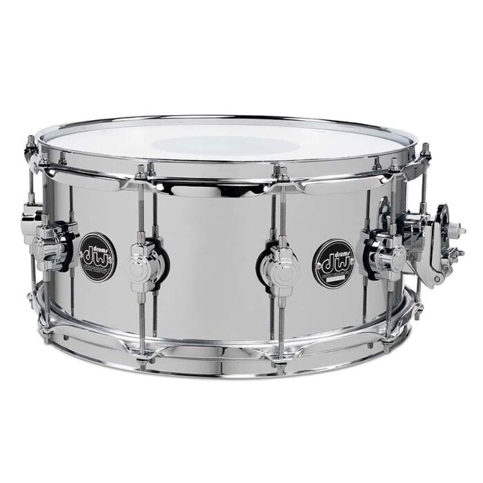 DW DRPM6514SSCS Performance Series Snare Drum - 6.5 x 14-inch - Chrome over Steel