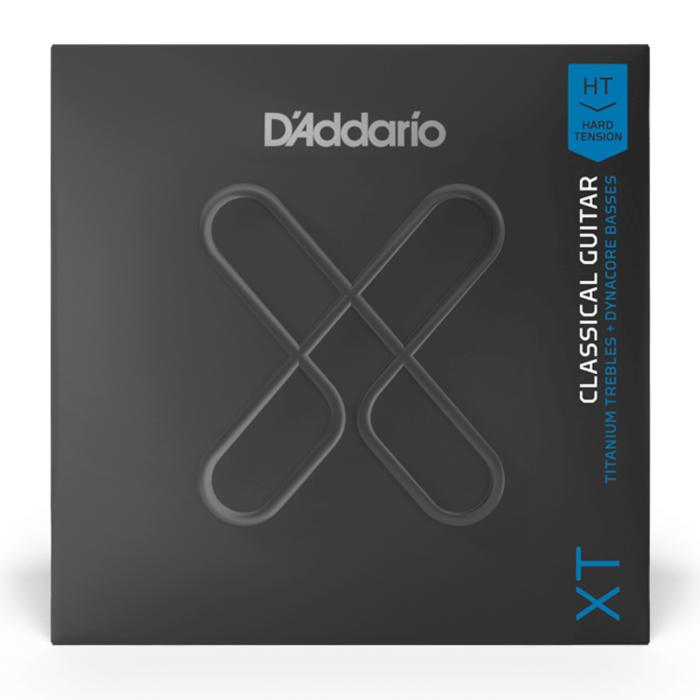 D'Addario XTC46TT Hard Tension Coated Classical Guitar Strings