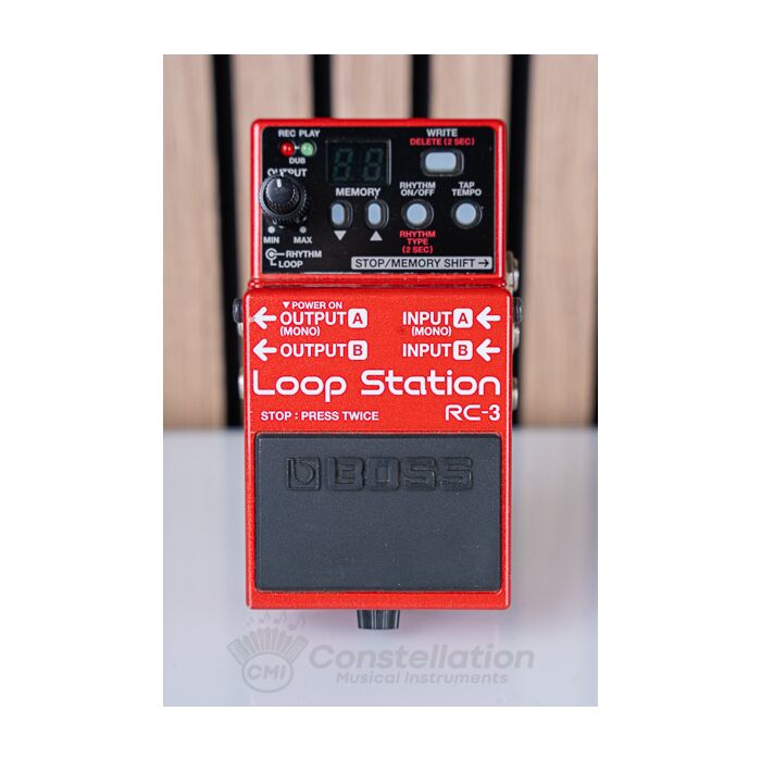 Store Demo Boss RC-3 Loop Station Guitar Effects Pedal used