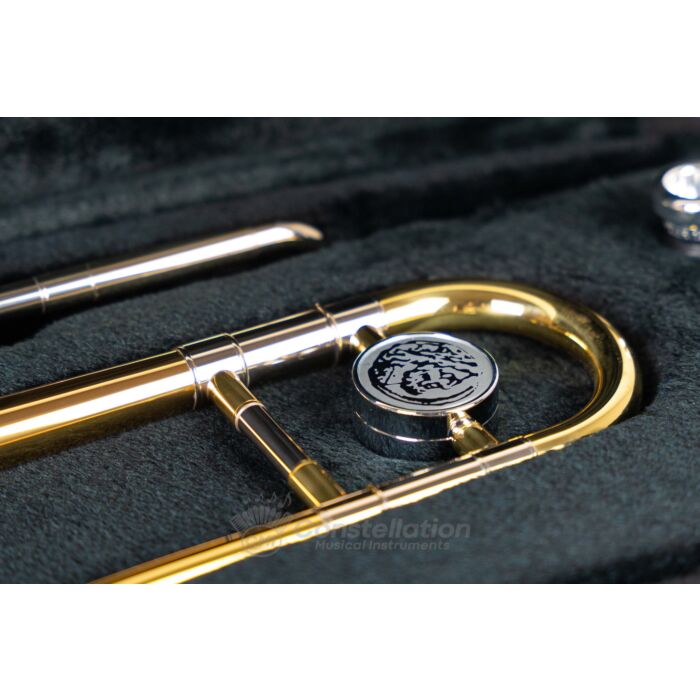 Jupiter JTB720VQ Valve C Trombone - Yellow Brass Bell - Clear Laquer