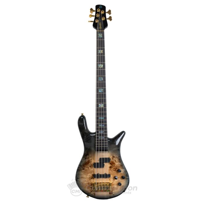 Spector Euro 5 CST - 5 String Electric Bass Guitar - Natural Black Burst Gloss