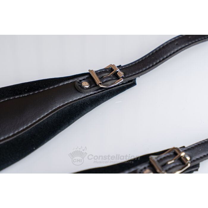 Alacran 10mm Premium Accordion Strap w/Harness - Black