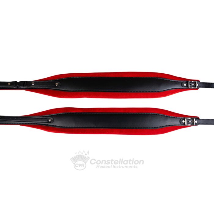Alacran 10mm Premium Accordion Strap w/Harness - Red