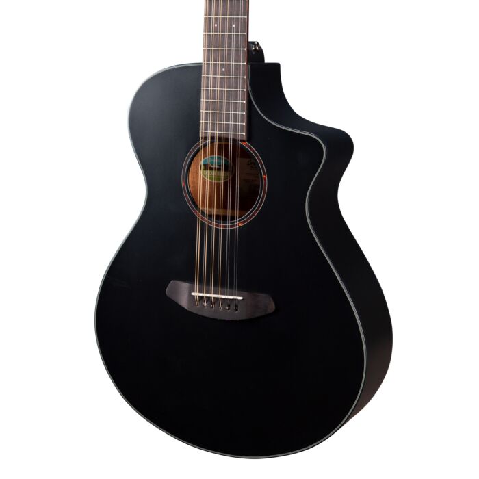 Breedlove Discovery S Concert CE 12 String Acoustic Electric Guitar - Satin Black